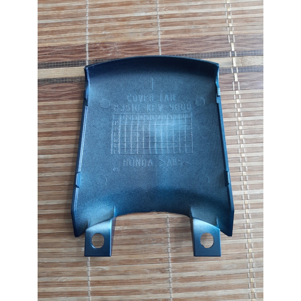 Bộ ốp đuôi sau xe Wave anpha cũ (2003 -2004) chính hãng Honda 83600-KRS-860ZG