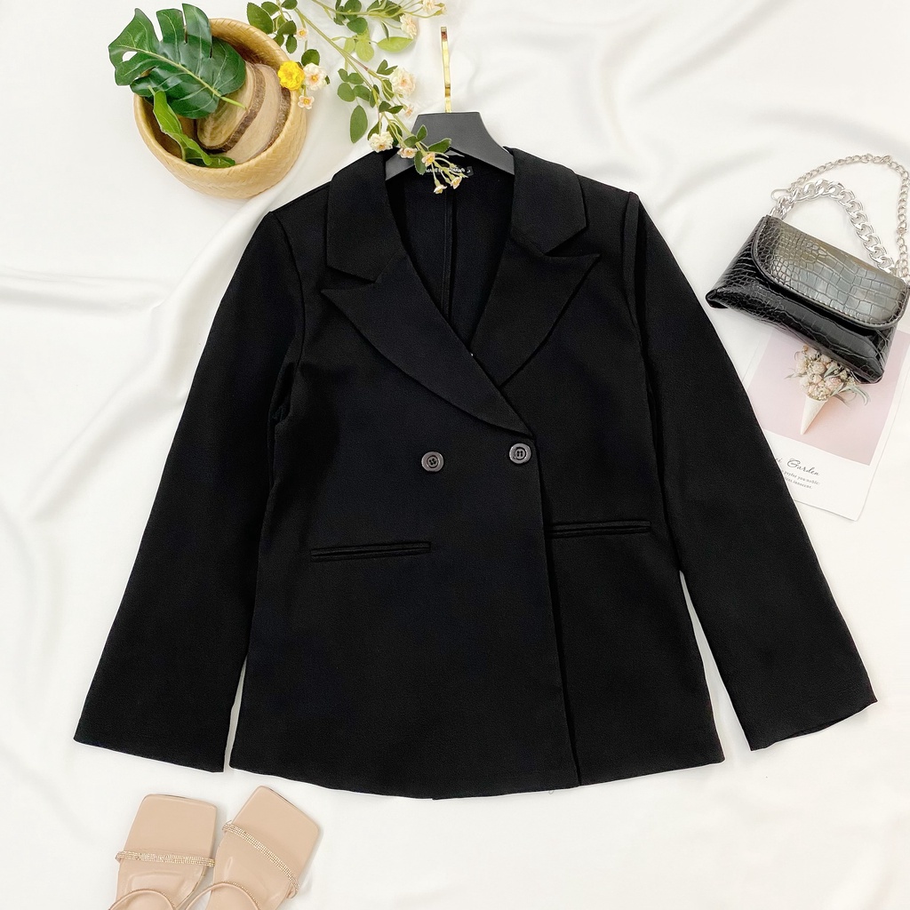 Áo vest Bigsize 2 Nút Tay Dài Bigsize Phối Cả Thế Giới