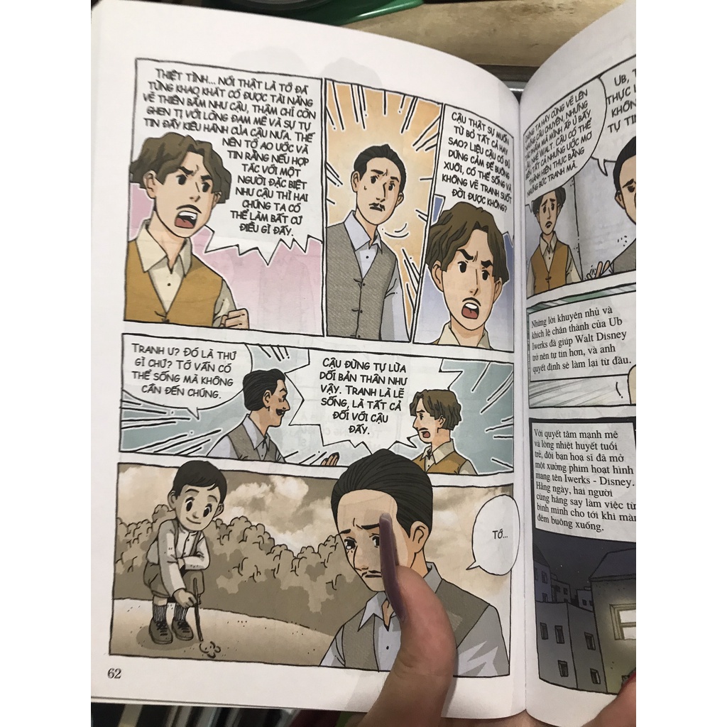 Sách - Chuyện kể về danh nhân thế giới Who? Walt Disney