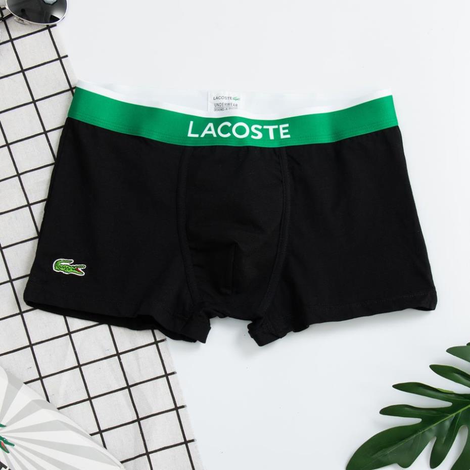 Quần Lót Nam Boxer Quần Sịp Nam Vải Cotton Thấm Hút Kháng Khuẩn Co Dãn Tốt LACOS-CT01