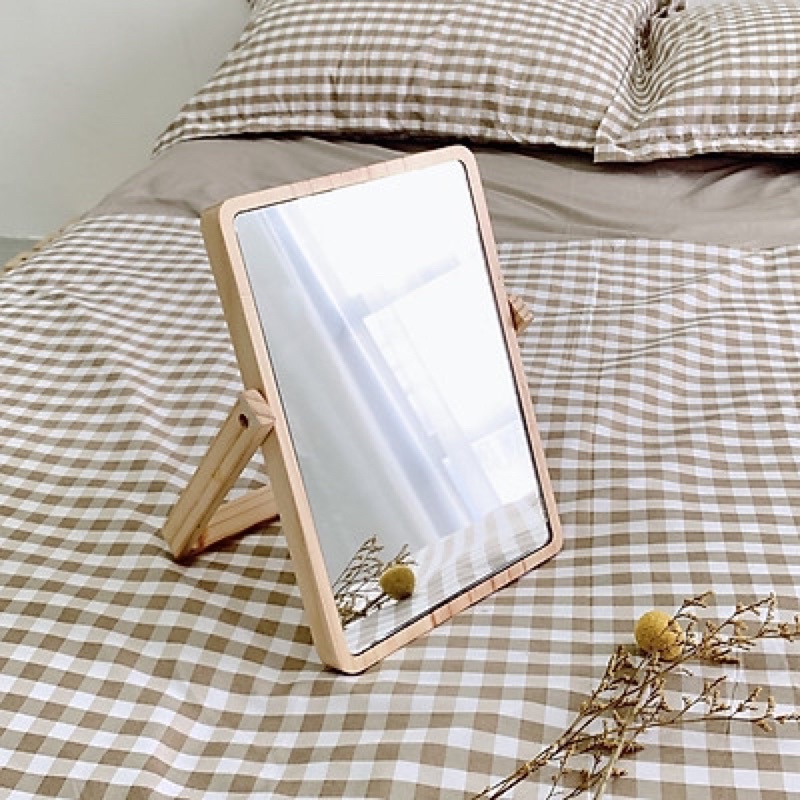 Gương Để Bàn Khung Gỗ OCHU - Mini Mirror