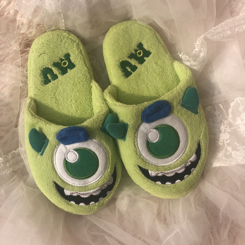 Dép bông họa tiết hoạt hình dễ thương để đi trong nhà