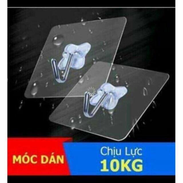 Combo 10 móc chịu lực dán tường siêu chắc.