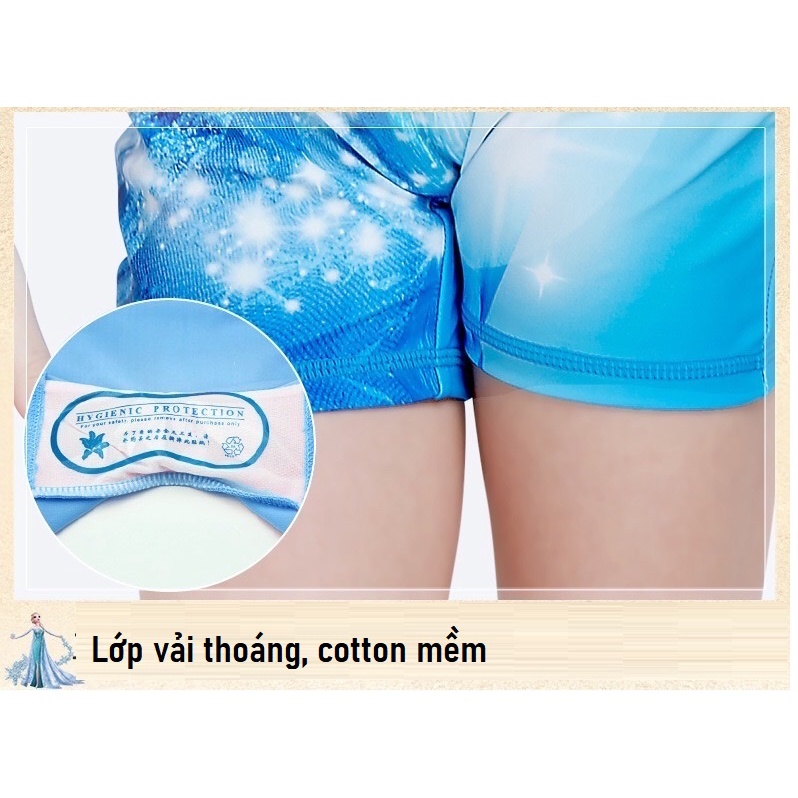 Đồ Bơi Liền Thân Cho Bé gái In hình Elsa  - Trang 25 Kids - SM01