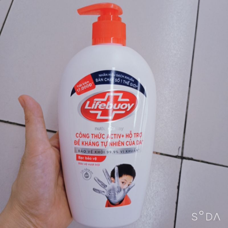 Nước rửa tay Lifebuoy  500ml