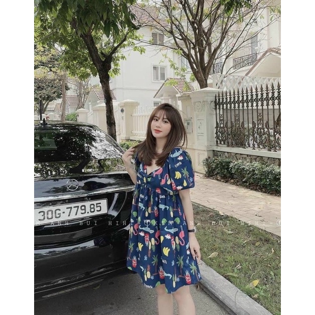 Đầm babydoll Bigsize 55kg Đến 100kg