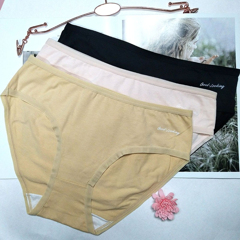 Quần Lót Cotton Mềm Thoáng Khí Thoải Mái Cho Nữ