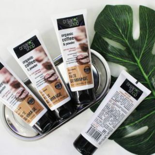 Tẩy Da Chết Cà Phê Organic Shop Face Scrub
