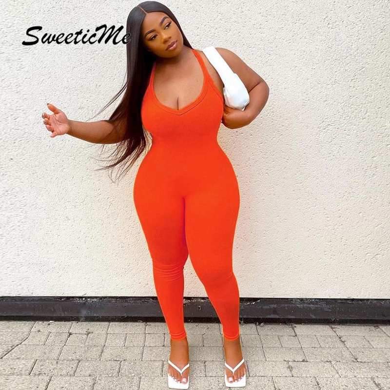 Sweeticme Bộ Áo Liền Quần Lưng Cao Phối Hai Thắt Lưng