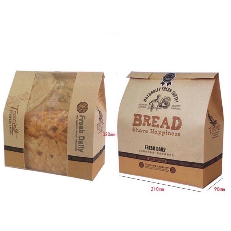 [SALE] 50 túi bánh mỳ hoa cúc Bread vàng