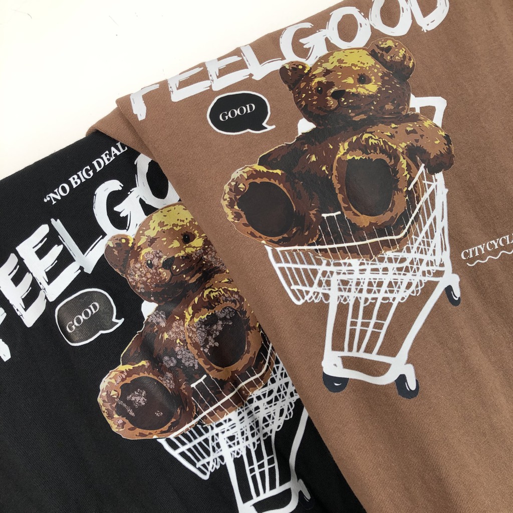 Áo thun nam nữ Feel Good City Cycle - Áo thun tay lỡ Unisex form rộng hàng Local Brand | BigBuy360 - bigbuy360.vn