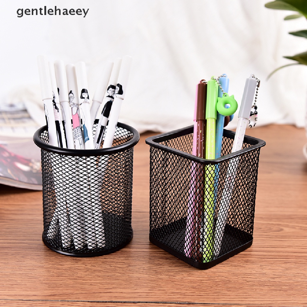 Cốc Lưới Đựng Bút / Thước / Đồ Dùng Văn Phòng Để Bàn Mới