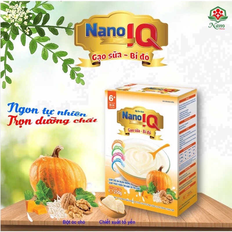 Sữa NaNo IQ Kids 400g/900g.
