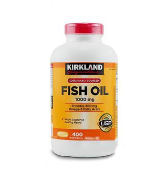  🐠🐬[HSD 11/2023] Dầu cá KIRKLAND Omega-3 FISH OIL 1000mg của Mỹ 400 viên🐟🦈