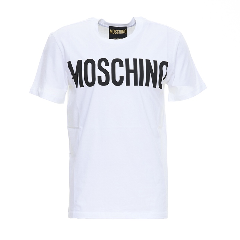 Áo Thun In Chữ MOSCHINO Kiểu Cổ Điển Cá Tính Cho Nam 070120411555