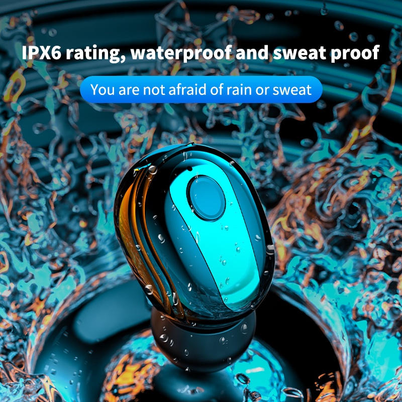 Tai Nghe Nhét Tai Không Dây S9 Bluetooth 5.0 Chống Thấm Nước Giảm Tiếng Ồn Có Micro Tiện Dụng