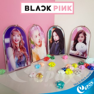 Móc khóa Blackpink Lisa, Rose, Jisoo, Jennie đổ keo 8cm xinh lung linh [KHÔNG ĐÂU CÓ]
