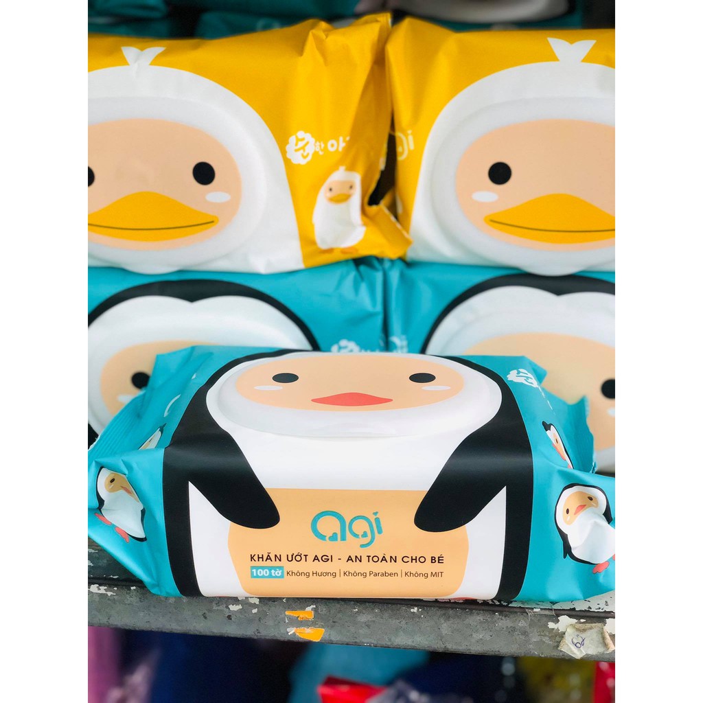 Khăn giấy ướt Agi không mùi cho bé