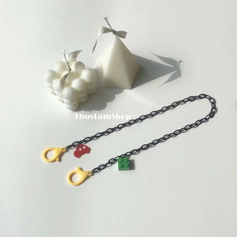 Dây đeo trang trí khẩu trang/mắt kính mic ngẫu nhiên chống rơi trượt tiện lợi dễ thương