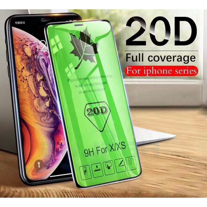 20D có từ 6G đến iPhone 11 Pro Max- Kính full màn 20D dán siêu mượt