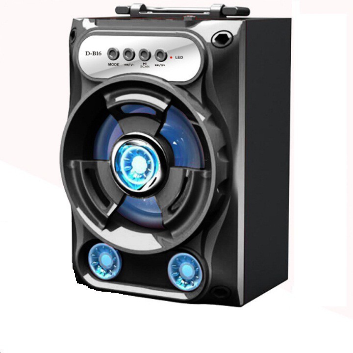LOA BLUETOOTH XÁCH TAY DB16 CÓ ĐÈN LED