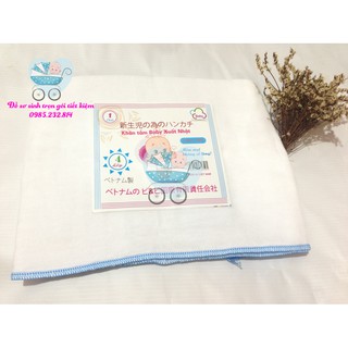 Khăn tắm xô trắng 4 lớp 6 lớp