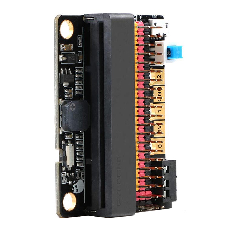 Bảng mở rộng Micro-Bit Tấm chắn bộ điều hợp đột phá IOBIT V2.0 với Buzzer để lập trình đồ họa trăn cho trẻ em BBC Micro 'Bit