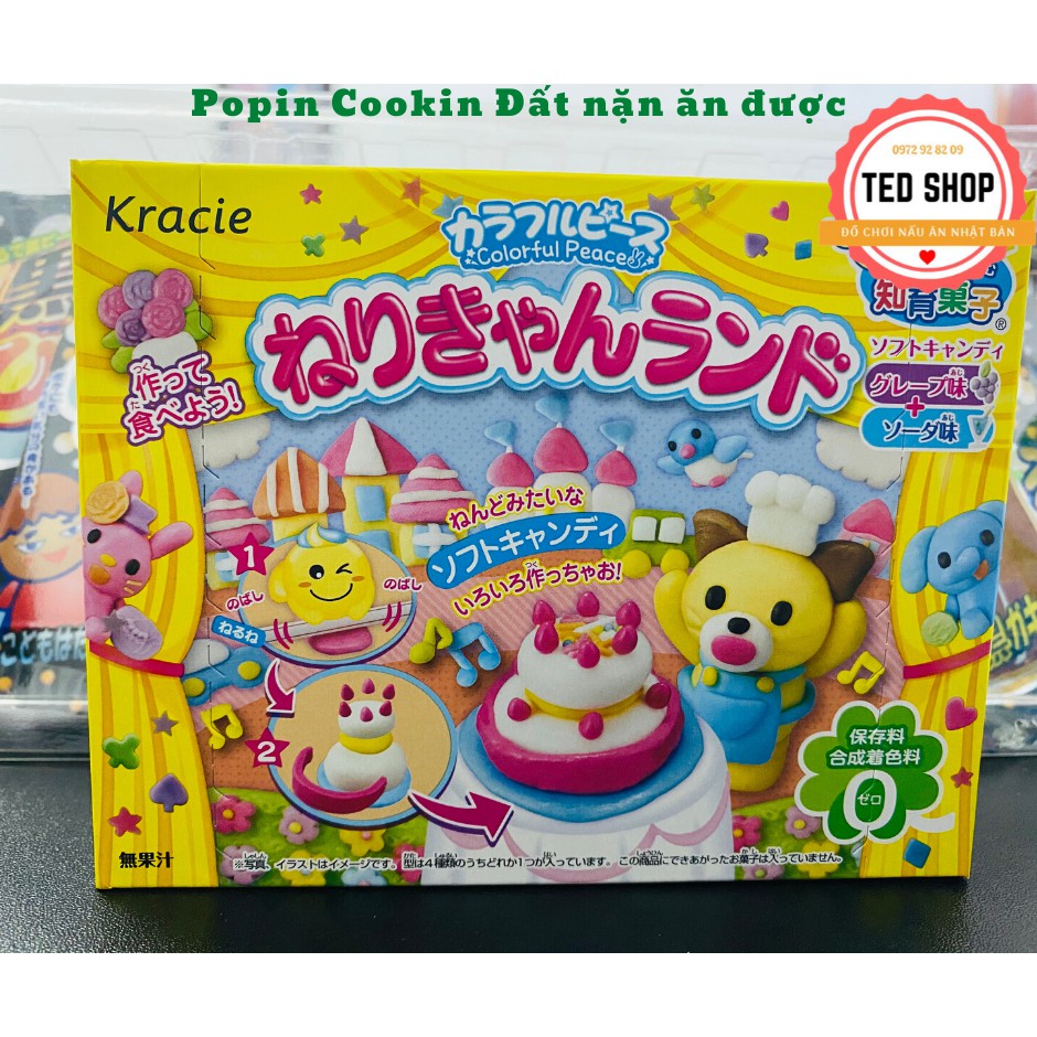 Bộ Đất nặn ăn được Popin Cookin