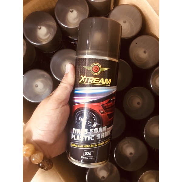 Phục hồi nhựa nhám bay màu,cũ,bóng vỏ xe,bền lâu Xtream