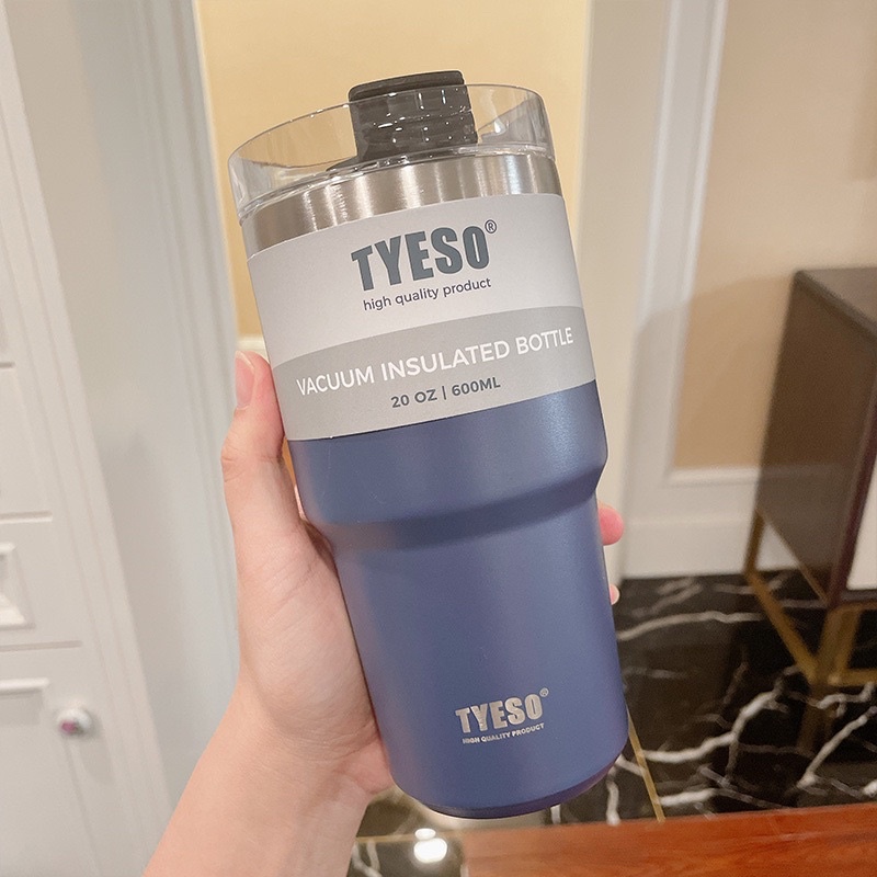 Ly giữ Nhiệt Tyeso 600ML - 890Ml Mẫu 2022