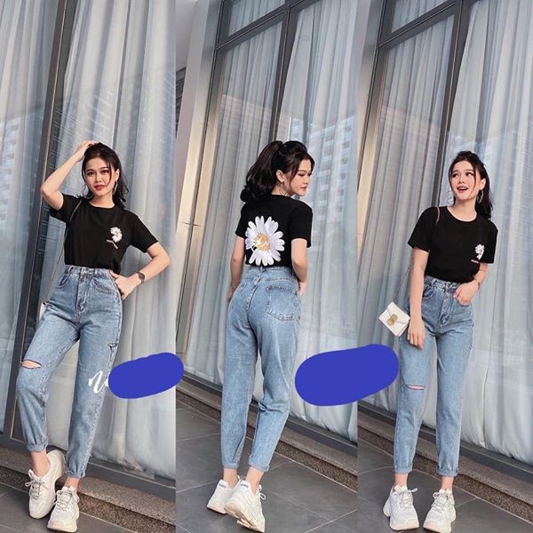 QUẦN JEAN BAGGY RÁCH HOT