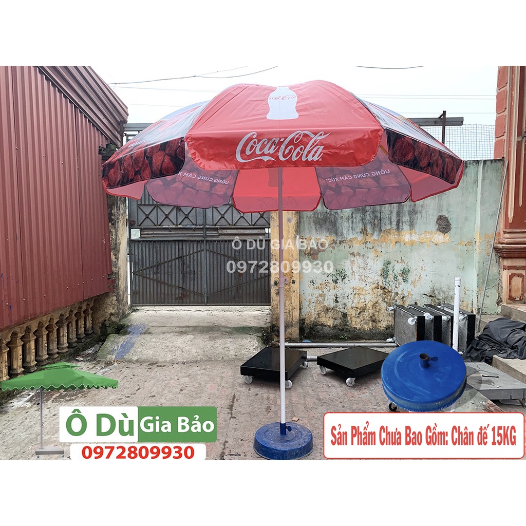 Ô Dù Chính Tâm Quảng Cáo Che Mưa Che Nắng 2M4