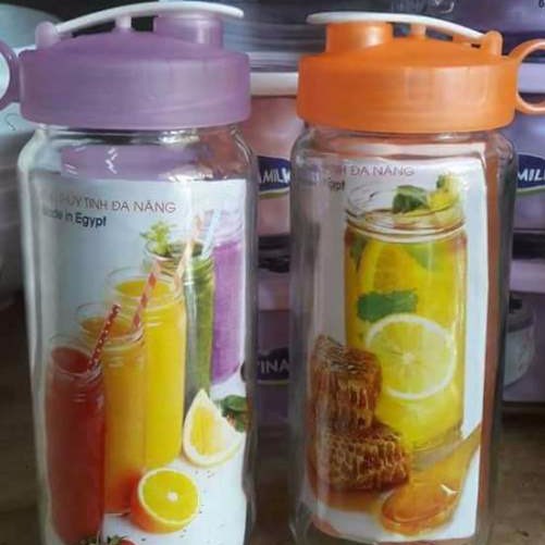 Bình thủy tinh Vinamilk 300ml