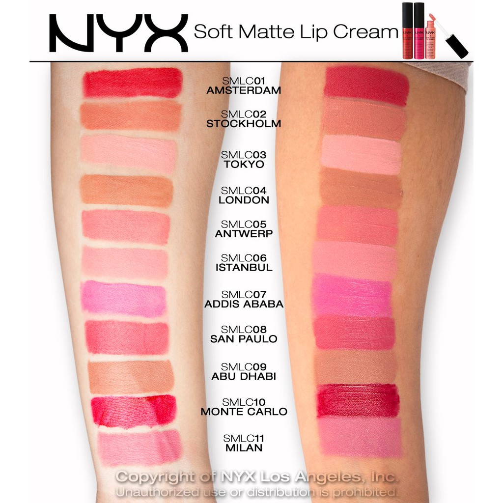 #04 London Son kem NYX chính hãng Soft Matte Lip Cream Màu SMLC04 | BigBuy360 - bigbuy360.vn