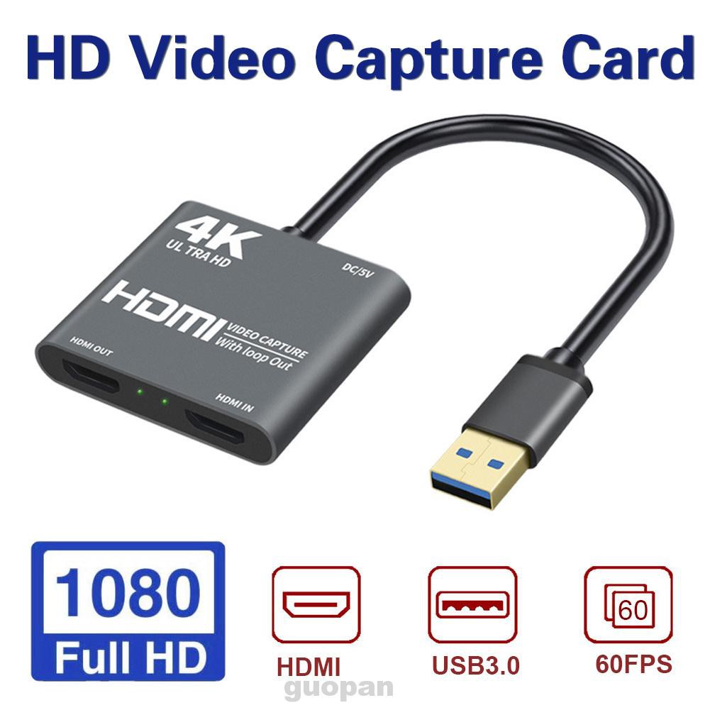 1080P 60fps Broadcasting Audio Recording 4K Computer Components HDMI USB3.0 Conferencing Video Capture Card