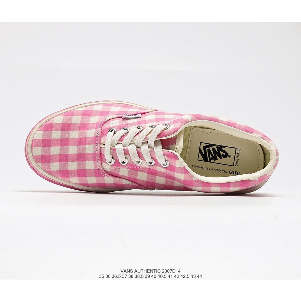 Giày Thể Thao Vans Chính Hãng Cổ Thấp Kẻ Sọc Caro Size 35-44