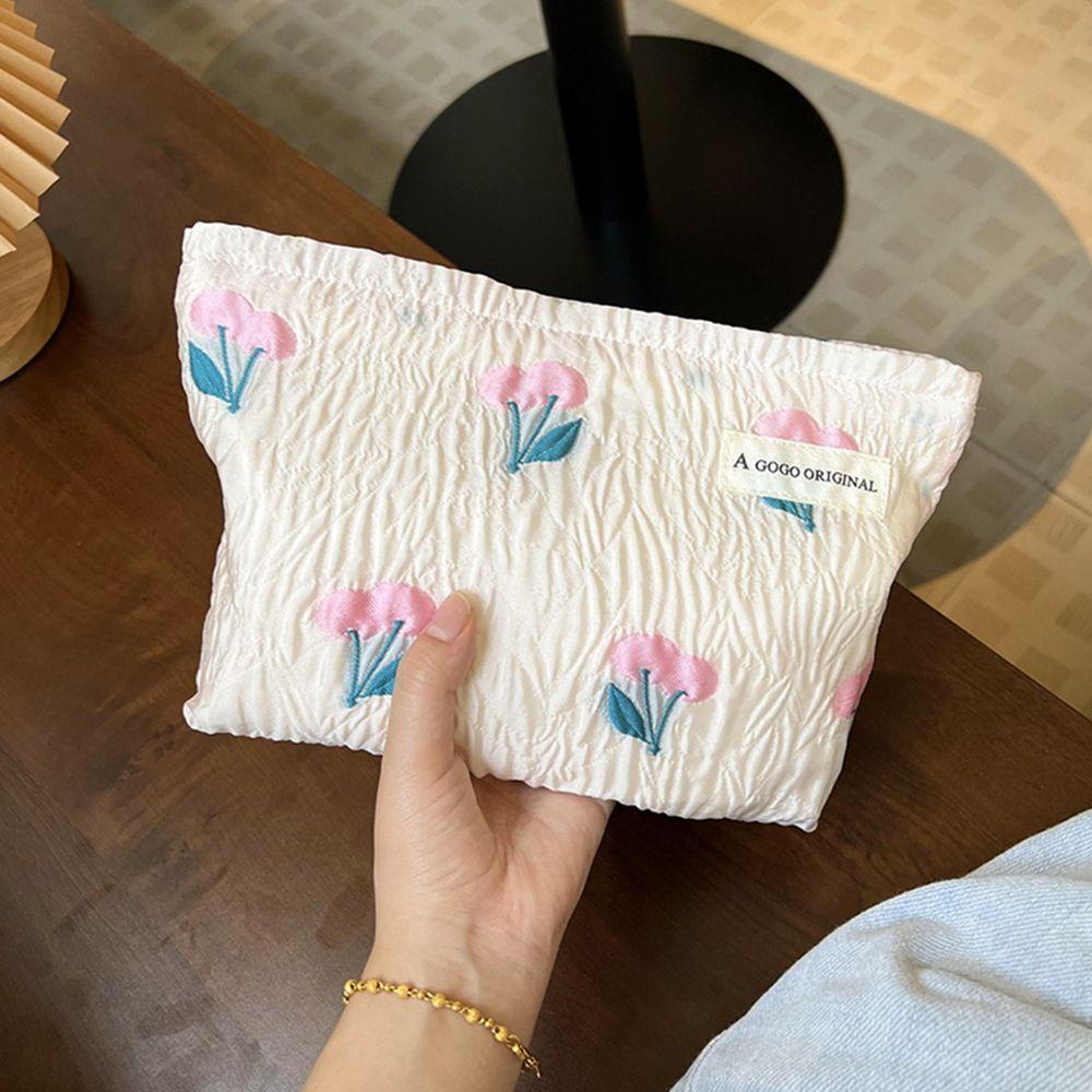 USNOW Túi Đựng Mỹ Phẩm Mềm Mại Thời Trang Cho Nữ