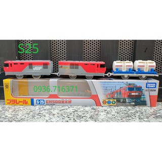Mô hình tàu hỏa chở dầu chạy pin Takara tomy S25 (tàu to, có 3 toa)