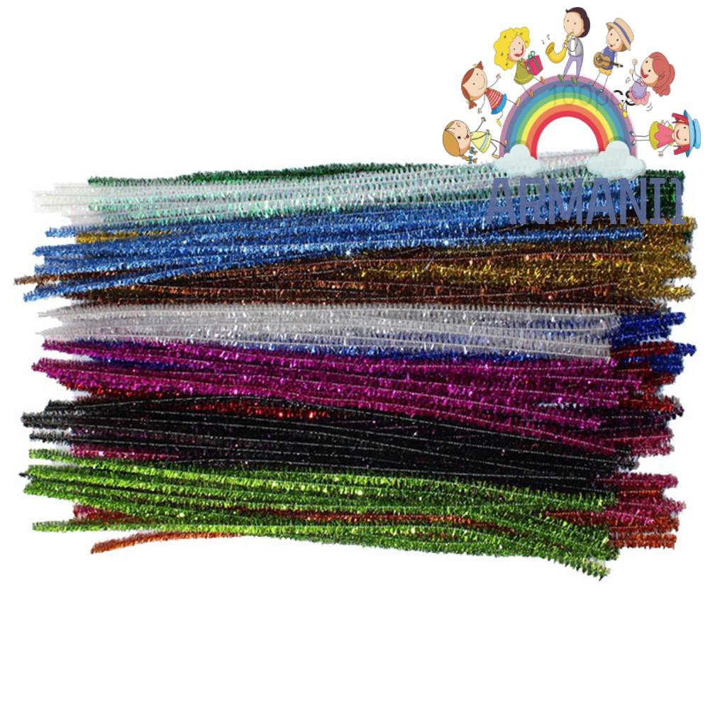 Set 100 Dây Kẽm Nhung Kim Tuyến Đồ Chơi Cho Bé | BigBuy360 - bigbuy360.vn