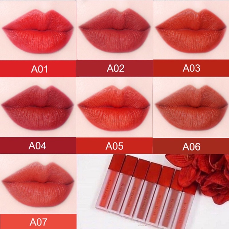 [A1- A32] Son Kem Lì Hàn Quốc B L A C K  R O U G E Air Fit Velvet Tint 4.5g