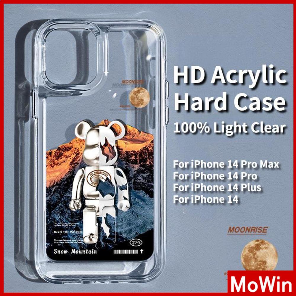Ốp điện thoại in gấu Iceberg nút kim loại thích hợp cho iPhone 14 Pro Max 14 Plus 13 Pro Max 12 Pro Max 11 XR 7Plus