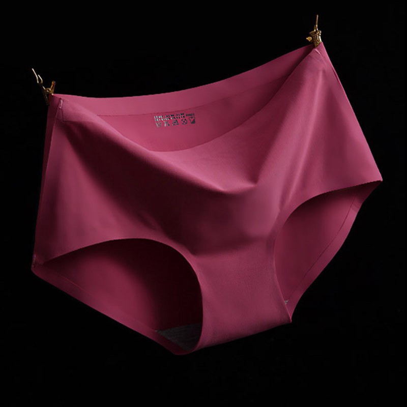 Women's Panties Ice Silk Cool Refreshing Seamless Underwear Triangle Briefs