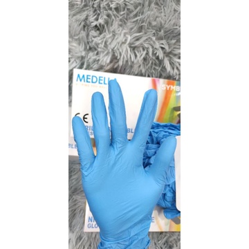 Găng Tay Y Tế Không Bột Màu Xanh, Đen Hộp 100 cái | BigBuy360 - bigbuy360.vn