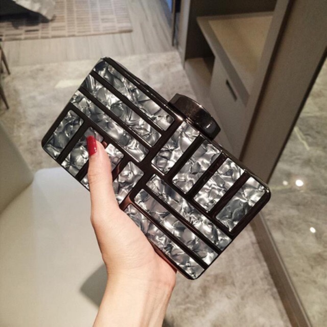 Clutch đá cao cấp sang trọng H5030