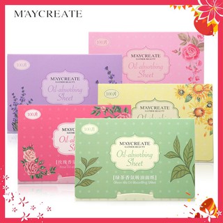 .Giấy thấm dầu Maycreate gói 100 miếng .