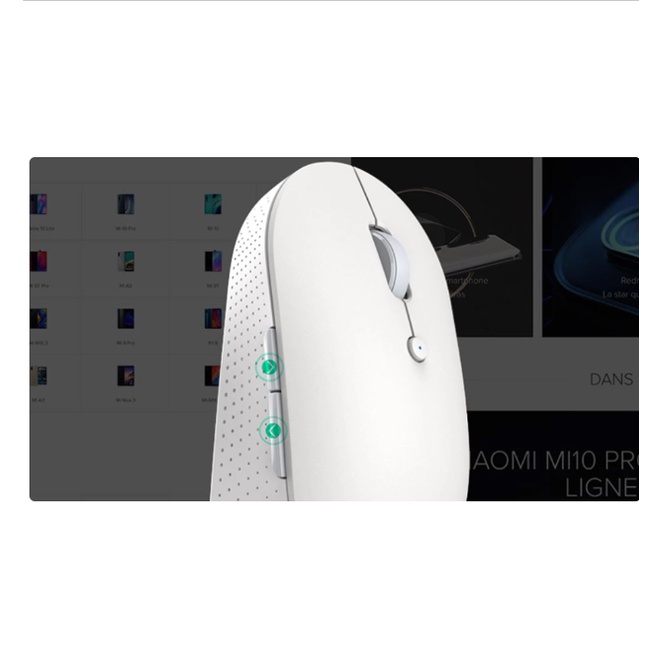 Chuột Không Dây XIAOMI Mi Dual Mode Wireless Mouse Silent Edition WXSMSBMW02 93Gr - Hàng chính hãng - Bảo hành 12 tháng | BigBuy360 - bigbuy360.vn