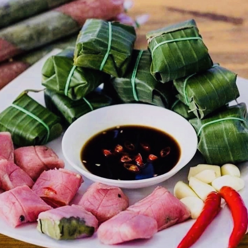 Nem Chợ Huyện Loại 1, Nem chua Bình Định đặc sản Miền Trung, có thể nướng hoặc ăn liền Quà Quê | BigBuy360 - bigbuy360.vn