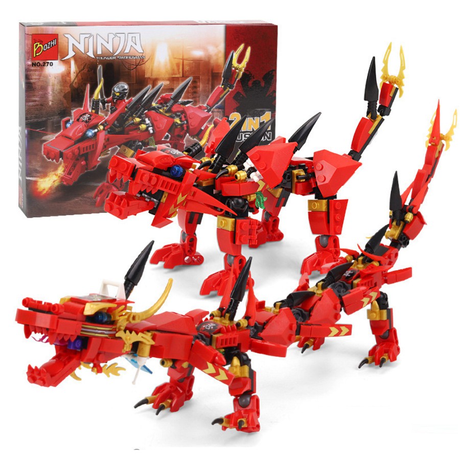 [Mã LIFE0503TOYS1 giảm 10% đơn 150k] [461 Chi Tiết] Bộ Đồ Chơi Xếp Hình Lego Ninja Rồng Cho Bé ninjago, Lego Dragon