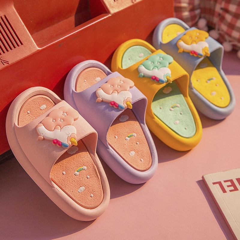 Dép bánh mì cho bé mẫu Hoa quả Động vật siêu nhẹ dễ thương mẫu mới 2022