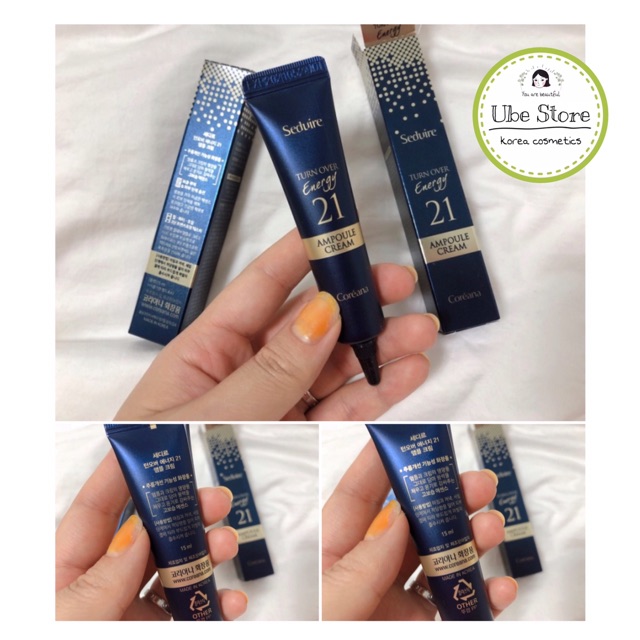 KEM DƯỠNG DẠNG TINH CHẤT #CORÉANA SEDUIRE TURN OVER ENERGY AMPOULE CREAM 15ML #SALE_OFF_90% | BigBuy360 - bigbuy360.vn